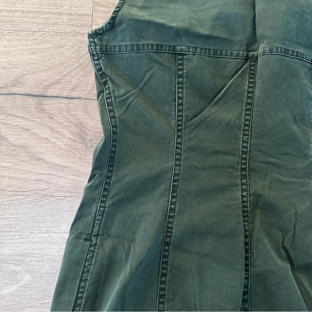 ARMANI EXCHANGE - GREEN DENIM DRESS - SIZE 4 - Picture 3 of 8